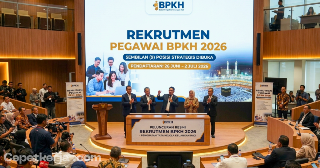 BPKH Resmi Buka Rekrutmen Pegawai 2026, Tersedia 9 Posisi Strategis