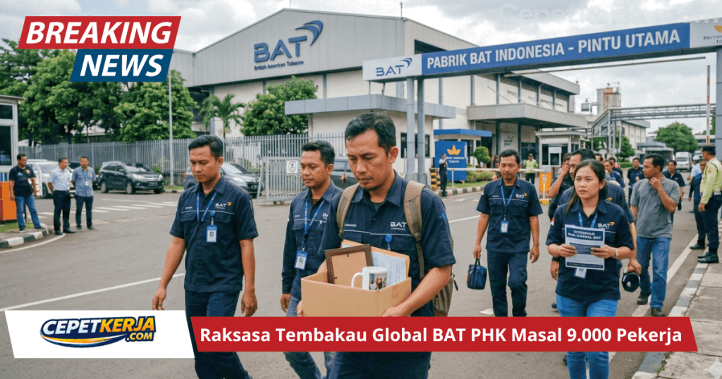 Raksasa Tembakau Global BAT Pangkas 9.000 Pekerja demi AI