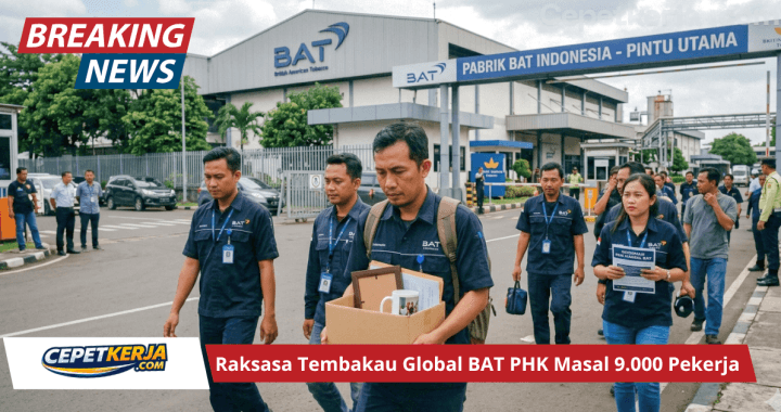 Raksasa Tembakau Global BAT Pangkas 9.000 Pekerja demi AI