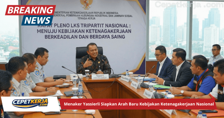 Menaker Yassierli Siapkan Arah Baru Kebijakan Ketenagakerjaan Nasional