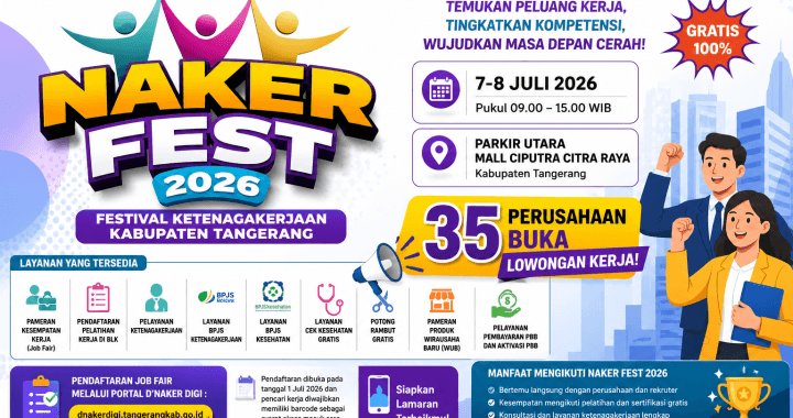 Kesempatan Emas Karir Lewat Naker Fest Kabupaten Tangerang 2026